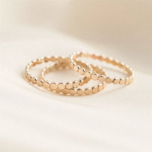 14K Gold Filled Knuckle Ring Boho Gold Jewelry Anillos Mujer Minimalistic Stacking Bohemian Ring for Women Minimalist Ring