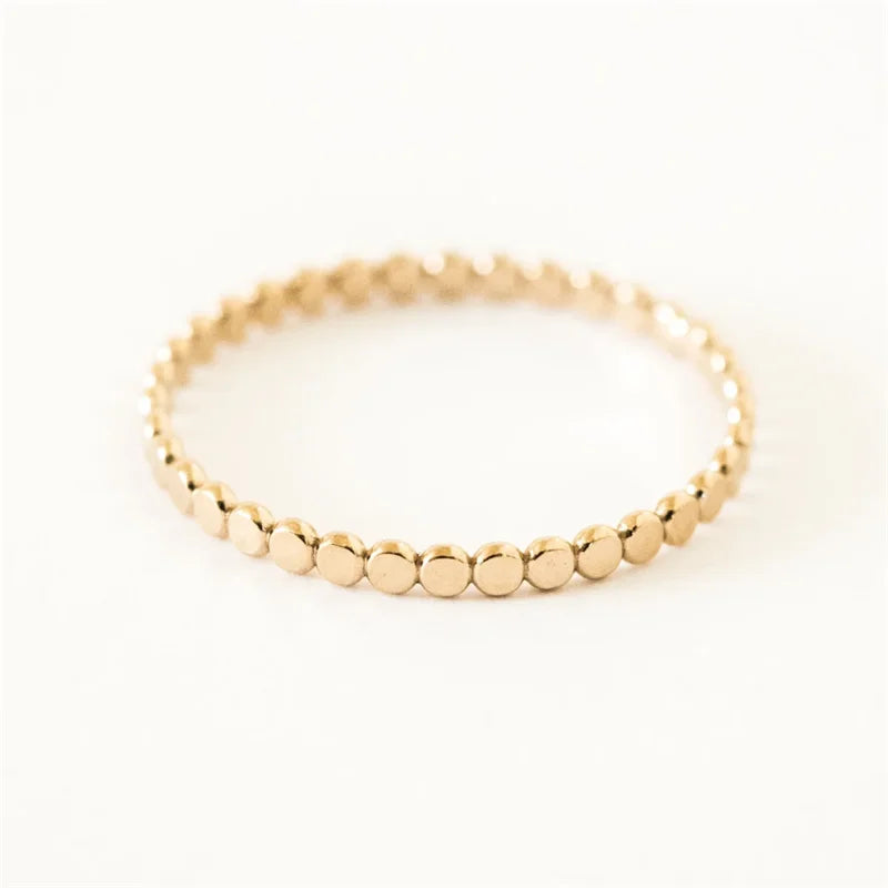 14K Gold Filled Knuckle Ring Boho Gold Jewelry Anillos Mujer Minimalistic Stacking Bohemian Ring for Women Minimalist Ring