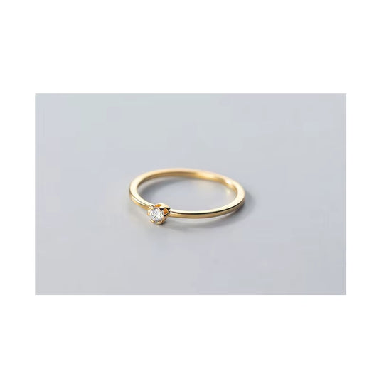 Women Ring 925 Sterling Silver Minimalist Rings for Women 925 Silver Fine in Jewerly Rings Woman Wedding Wish Inlay 40